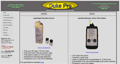 Desktop Screenshot of dukepro.com